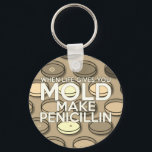 Chaveiro QUANDO A VIDA DÁ A VOCÊ MOLD Medical Science<br><div class="desc">Uma design legal,  moderna e divertida inspirada na ciência médica. O presente perfeito para todos os médicos,  enfermeiros,  cientistas,  professores de ciência,  técnicos de laboratório,  estudantes de ciência,  enfim,  qualquer geek de ciência em sua vida (e isso inclui você)! Projetado pela Science Geekness © em http://www.zazzle.com/sciencegeekness*</div>