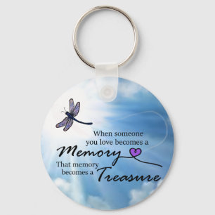 Chaveiro Quando alguém que você ama, libélula