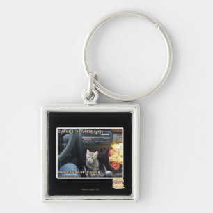 Chaveiro Quando as flores não forem bastante