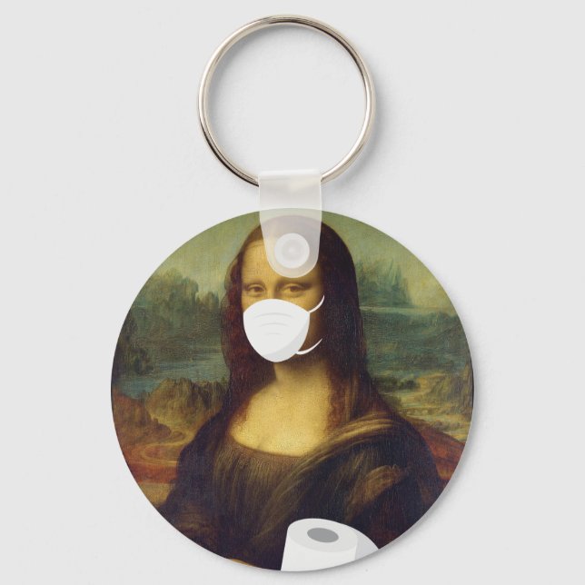 Chaveiro Quarantine Mona Lisa (Frente)