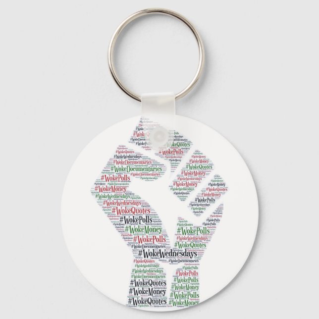 Chaveiro #Quarta-feiraWoke (Frente)