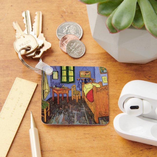 Chaveiro Quarto de Vincent em Arles por Vincent van Gogh (Mesa)