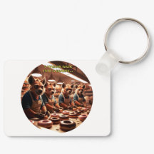 Quatro Hienas Entram Em Uma Padaria...