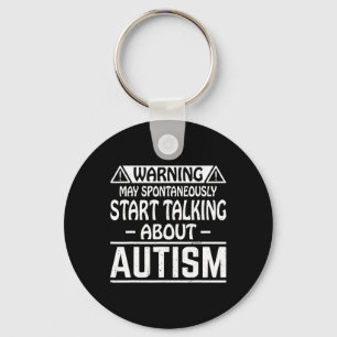 Chaveiro Que Espontaneamente Fale Sobre Autismo Asd Autismo