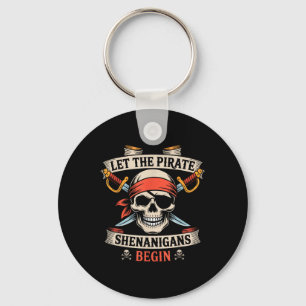 Chaveiro Que Os Piratas Shenanigans Comecem O Crânio De Hal
