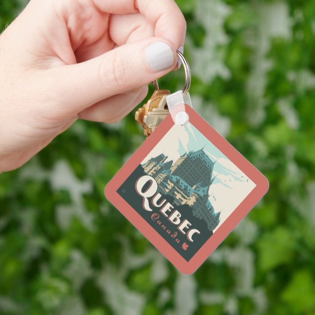 Chaveiro Quebec Canada | Château Frontenac (Mão)