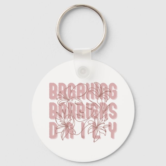 Chaveiro Quebrando Barreiras Diárias Mulheres Empoderando G (Frente)