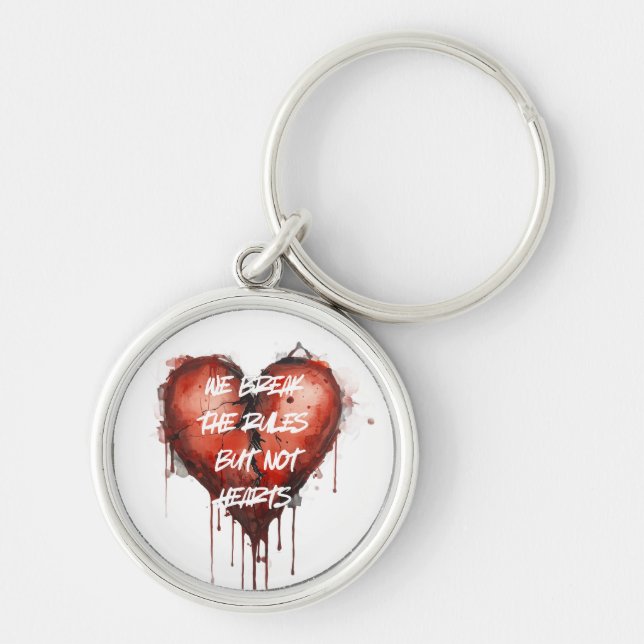 Chaveiro Quebre as regras (Frente)