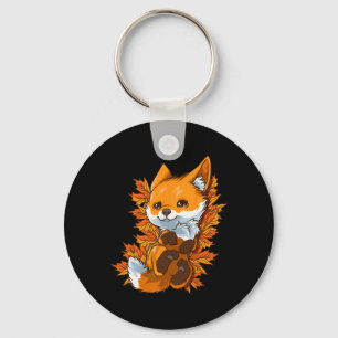 Chaveiro Queda do outono do Baby Fox Baby