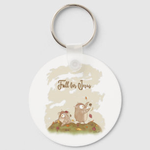 Chaveiro Queda por Jesus Key Chain