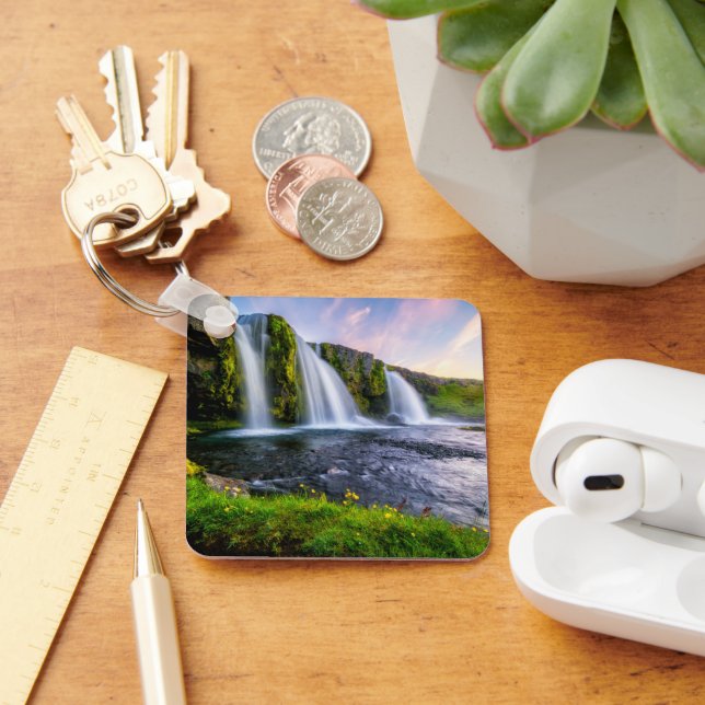 Chaveiro Quedas | Kirkjufellsfoss, Islândia (Mesa)