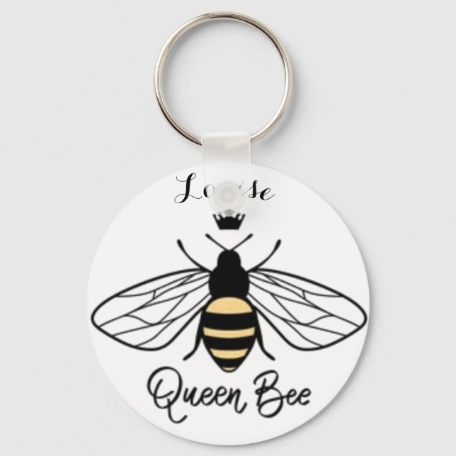 Chaveiro Queen Bee Keyring add your name. All rise   (Frente)