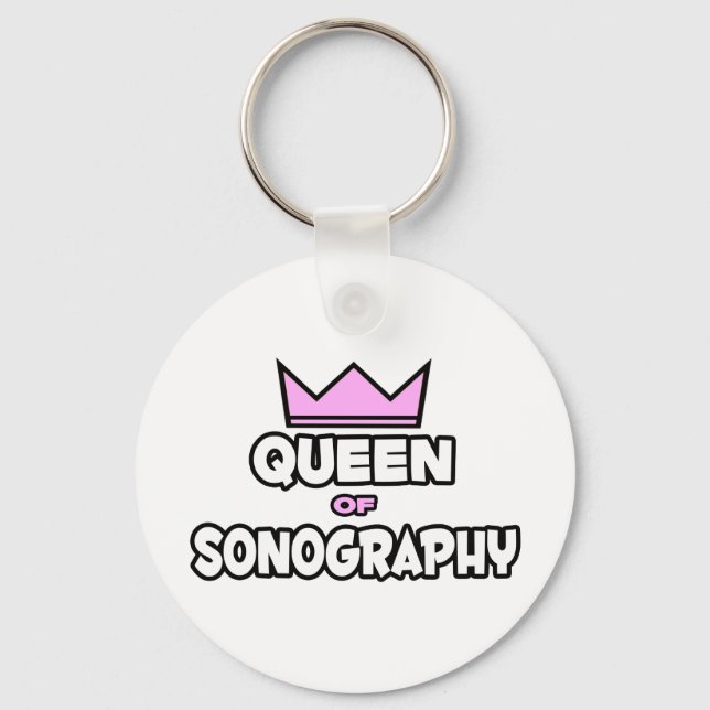 Chaveiro Queen of Sonography (Frente)