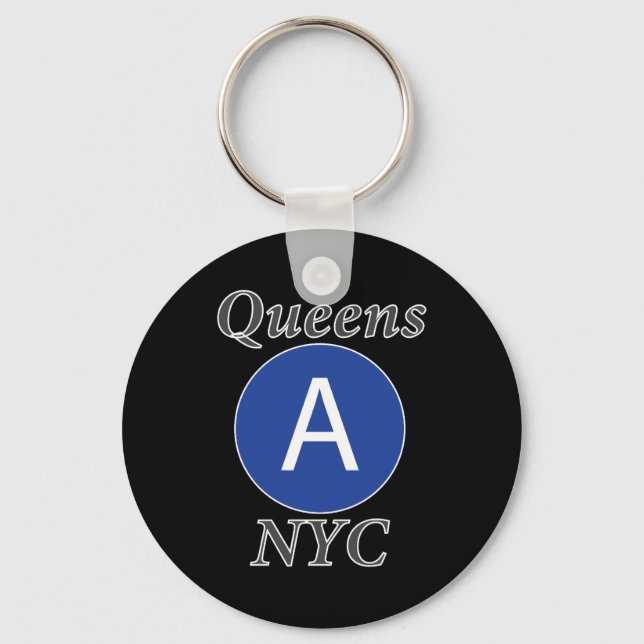 Chaveiro Queens NYC A Train (Frente)