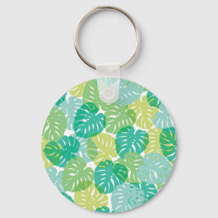 Chaveiro Queijo exótico: Monstera tropical