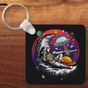 Chaveiro Queijo Moon Space
