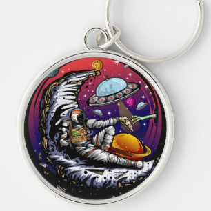 Chaveiro Queijo Moon Space