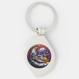 Chaveiro Queijo Moon Space