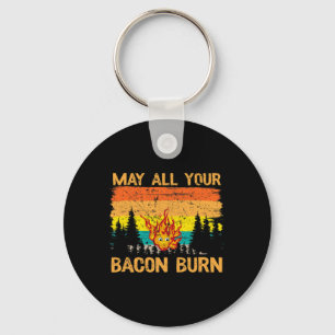 Chaveiro Queima de Bacon Assando Bife Cozinhando Abelha