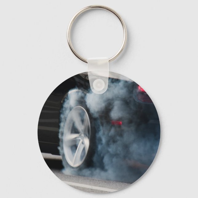 Chaveiro Queimada de carro preto (Frente)