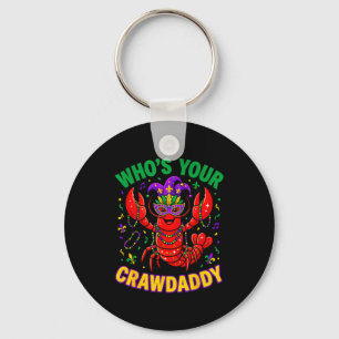 Chaveiro Quem é o seu crawdaddy pulseiras de lagostim engra