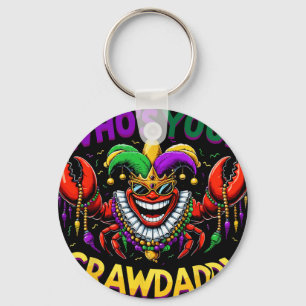 Chaveiro Quem É Seu Crawdaddy Lagostim Jester Contas Piada