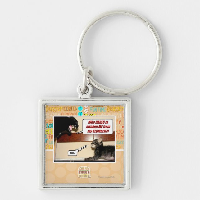 Chaveiro Quem ousa me desperta? (Frente)