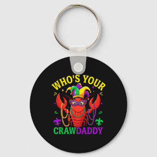 Chaveiro Quem Seu Crawaddy Crawfish Jester Miçanga Mães Eng