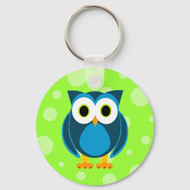 Chaveiro Quem? Sr. Owl Cartoon (Frente)