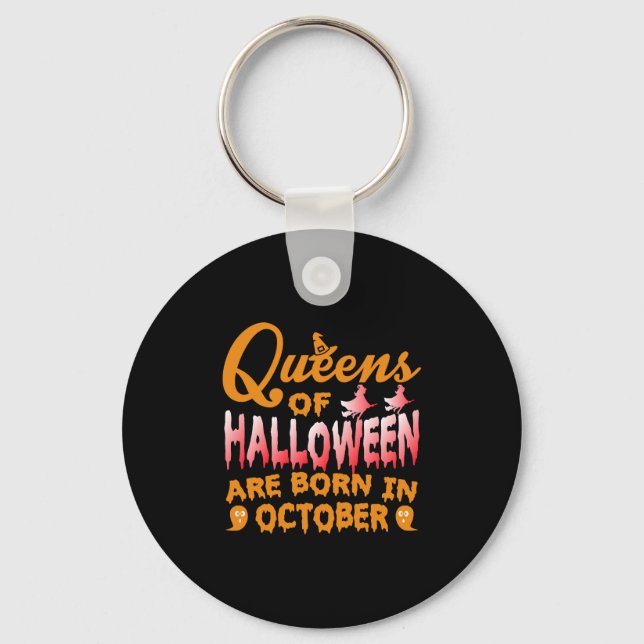 Chaveiro Quenns of Halloween (Frente)