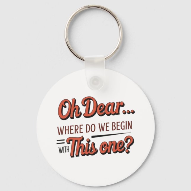 Chaveiro Querida Keyring (Frente)