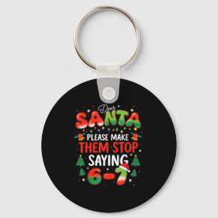 Chaveiro Querido Papai Noel 67 Natal Divertido Pare de Dize