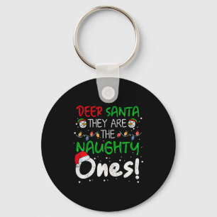Chaveiro Querido Papai Noel Eles São Os Travessos Funny Chr