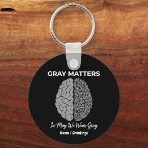 Chaveiro Questões Cinzentas Em Maio Usamos Cinza Conscienti