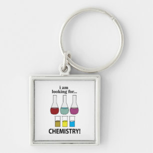 Chaveiro Química Engraçada Estou Procurando Química