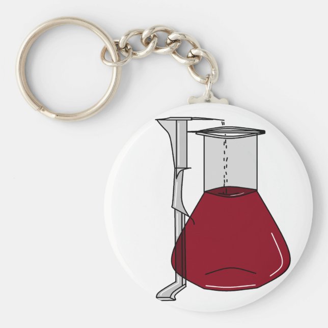 Chaveiro Químicos Coletores de Química Soluções de Tubos de (Frente)