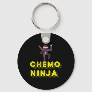 Chaveiro Quimio Ninja Crianças Cancer Mês de Consciência