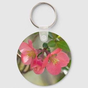Chaveiro Quince Florescendo Rosa