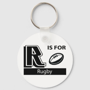 Chaveiro R é para o rugby