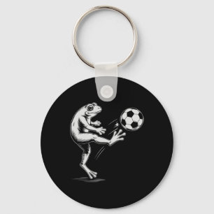 Chaveiro Rã de Futebol Fofo Jogar Jogo Gol Kids Mãe