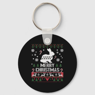 Chaveiro Rabbit Bunny Ugly Para O Natal
