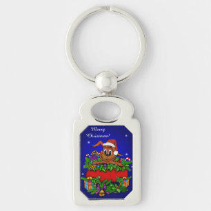 Chaveiro Rabbit de Natal