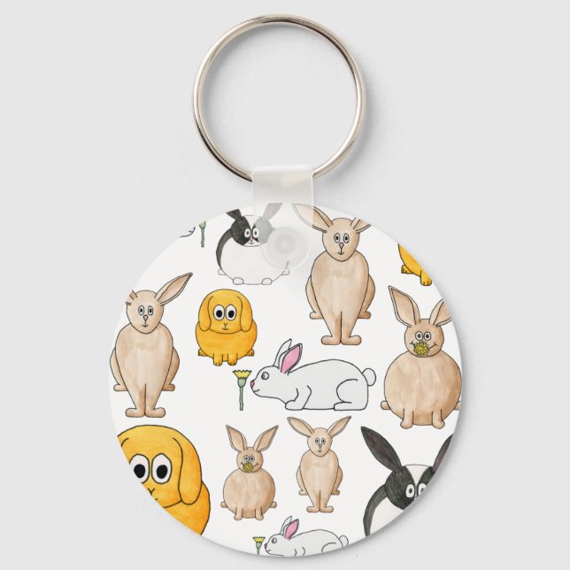 Chaveiro Rabbits. (Frente)