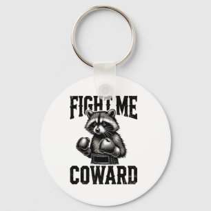 Chaveiro Raccoon Lover Engraçado Boxeando Combatam-me