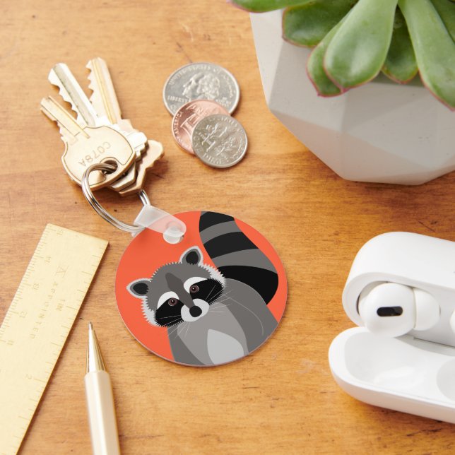 Chaveiro Raccoon Rascal (Mesa)