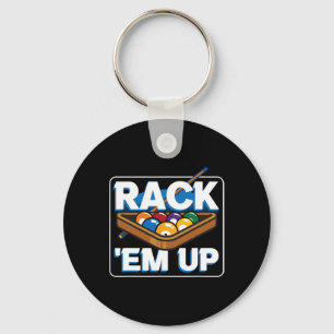 Chaveiro Rack Em Up Toca Jogador Esportivo Piscina De Jogo 