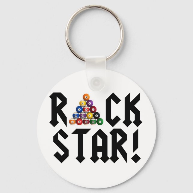 Chaveiro Rack Star! (Frente)