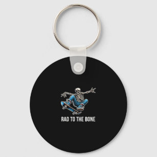 Chaveiro Rad To The Bone - Esqueleto de Skate -