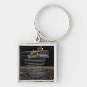 Chaveiro Radar de Marte Reconnaissance Orbiter no Trabalho