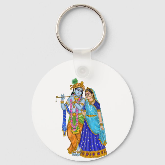 Chaveiro Radha Krishna Keychain (Frente)